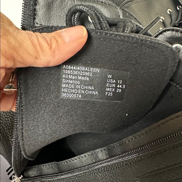 AEROSOLES Black Combat Boots - Picture 10 of 11